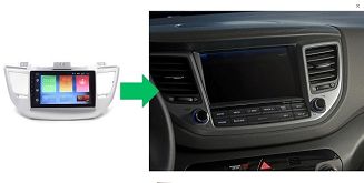 RADIO NAWIGACJA GPS HYUNDAI TUCSON 2015+ ANDROID - 6