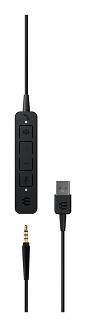 EPOS ADAPT 165T USB II Zestaw słuchawkowy Przewodowa Opaska na głowę Biuro/centrum telefoniczne USB Typu-A Czarny - 7