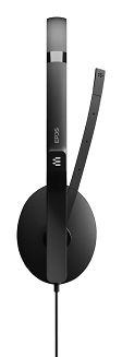 EPOS ADAPT 165T USB II Zestaw słuchawkowy Przewodowa Opaska na głowę Biuro/centrum telefoniczne USB Typu-A Czarny - 4