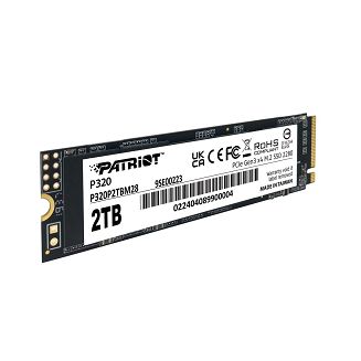 Patriot Viper SSD P320 M.2 PCI-Ex4 NVMe 2TB 3GB/s - 4