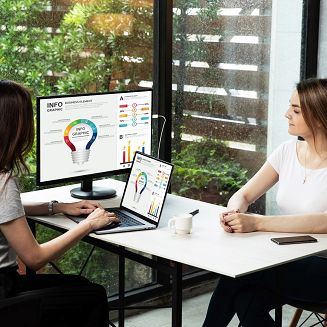 Nadajnik i odbiornik audio/video bezprzewodowy j5create ScreenCast HDMI™ Wireless Display; kolor biały JVAW56-N - 7