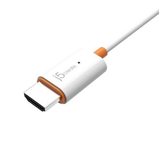 Nadajnik i odbiornik audio/video bezprzewodowy j5create ScreenCast HDMI™ Wireless Display; kolor biały JVAW56-N - 3