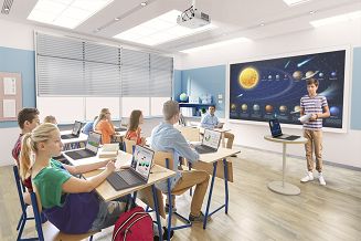 PROJEKTOR EPSON EB-W55 LCD, 4000 ANSI 16000:1 - 10