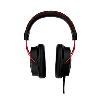 Zestaw słuchawkowy do gier HyperX Cloud Alpha czarno-czerwony, Przewodowy, 13 - 27000 Hz, Gaming, 298 g, Czerwony - 3