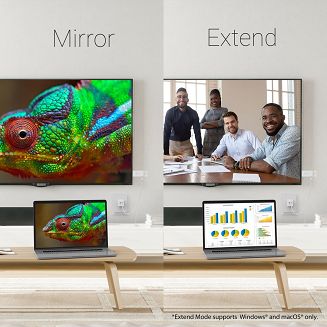 Nadajnik i odbiornik audio/video bezprzewodowy j5create ScreenCast 4K Wireless Display Adapter; kolor biały JVAW76-N - 5