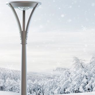 PowerNeed SLL-31 oświetlenie zewnętrzne Zewnętrzne oświetlenie postument/słup Niewymienialne źródło światła LED - 8