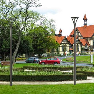 PowerNeed SLL-31 oświetlenie zewnętrzne Zewnętrzne oświetlenie postument/słup Niewymienialne źródło światła LED - 9