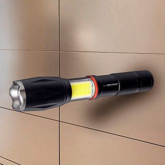 ESPERANZA ALUMINIOWA LATARKA ZE ŚWIATŁEM BOCZNYM COB DIONE EOT070 - 7