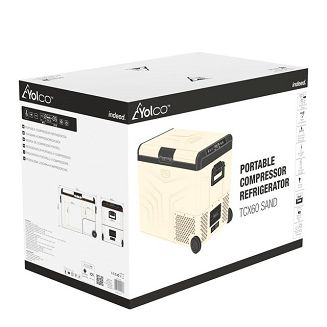 PRZENOŚNA LODÓWKA KOMPRESOROWA TCX60 SAND - 15