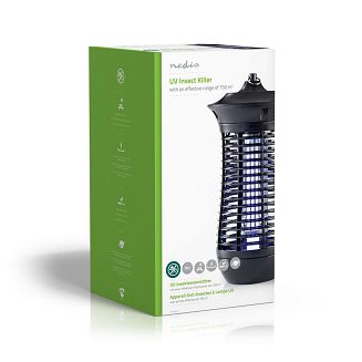 Lampa owadobójcza Nedis 18W 150 m2 czarna - 4