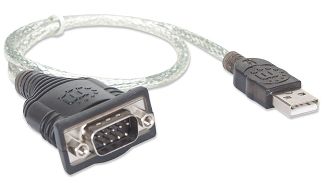 MANHATTAN KONWERTER ADAPTER USB NA RS232/COM/DB9 M - 3