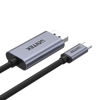 UNITEK ADAPTER USB-C - DP 1.2 4K@60HZ,1,8M, V1409A - 3