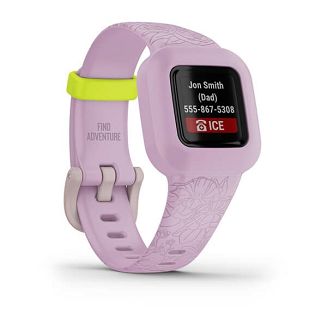 Smartband dziecięcy Garmin Vivofit Jr. 3 Lilac Floral - 3
