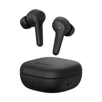 SAVIO SŁUCHAWKI BEZPRZEWODOWE BLUETOOTH 5.3 Z MIKROFONEM, ANC, ENC, QC TWS-12 - 11