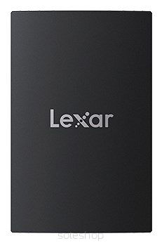 Lexar LSL500X002T-RNBNG Zewnętrzny dysk SSD 2 TB USB Type-C USB 3.2 Gen 2x2 Czarny