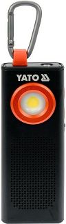 Yato YT-08557 oświetlenie robocze Czarny, Czerwony LED 5,9 W - 10