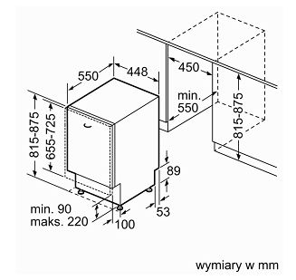 Zmywarka do zabudowy BOSCH SPV4HKX10E - 5
