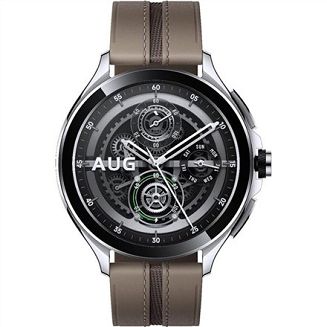 Zegarek Smartwatch Xiaomi Watch 2 Pro LTE Srebrny  | Smartband | Bluetooth 5.3, 4G LTE, Wi-Fi, GPS, NFC, 5ATM, 1.43