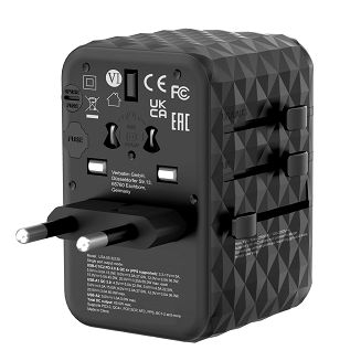 GAN III UNI.TR.CHARG UTA-05 65W/2XUSB-C QC 4+ /2 XUSB-A - 8