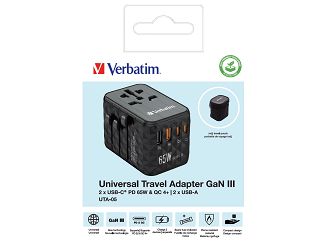 GAN III UNI.TR.CHARG UTA-05 65W/2XUSB-C QC 4+ /2 XUSB-A - 10
