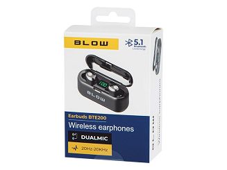 BLOW SŁUCHAWKI EARBUDS BTE200 BLACK - 5