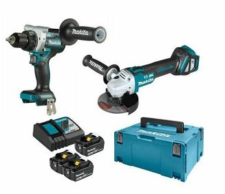 Zestaw narzędzi akumulatorowych Combo MAKPAC 18V DLX2431TJ MAKITA - 23