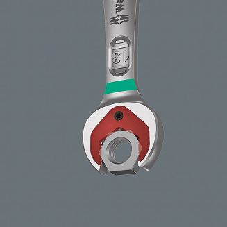 WERA klucz płasko-oczkowy z grzechotką, komplet 4 sztuki 10/13/17/19mm - 4