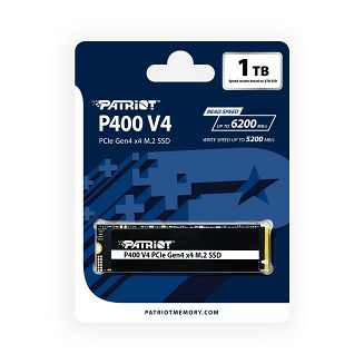 SSD Patriot Viper P400 V4 M.2 PCI-Ex4 NVMe 1TB 6GB/s - 6