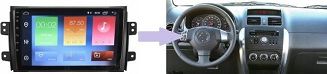 RADIO NAWIGACJA  SUZUKI SX4 FIAT SEDICI 2006-2013 - 4