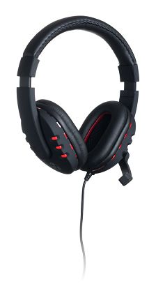 Connect IT GH1000 Zestaw słuchawkowy Przewodowa Opaska na głowę Gaming Czarny