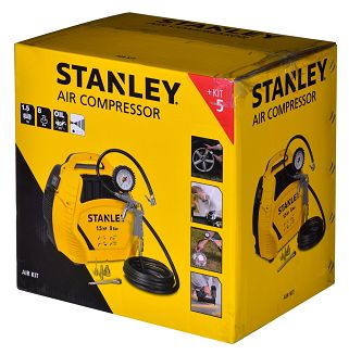 Sprężarka bezolejowa AIR KIT OL 1,1KW 8 BAR STANLEY - 8