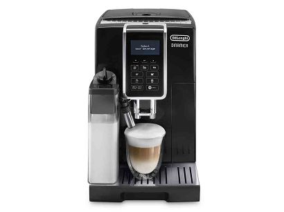 Ekspres ciśnieniowy automatyczny DeLonghi Dinamica ECAM 350.55.B (1450W; kolor czarny)