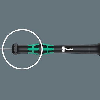 Zestaw wkrętaków precyzyjnych TORX BO z otworem+stojak, 6 szt. - 6