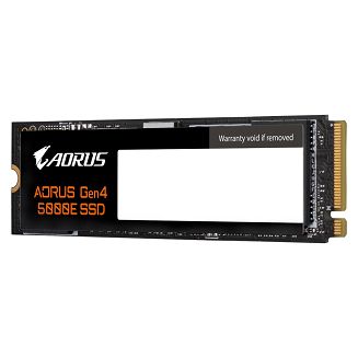 GIGABYTE AORUS Gen4 5000E SSD 500GB M.2 PCI Express 4.0 NVMe 3D TLC NAND - 4