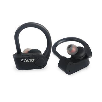 Słuchawki bezprzewodowe SAVIO TWS-03 (bluetooth; bezprzewodowe, Bluetooth; z wbudowanym mikrofonem; kolor czarny - 7