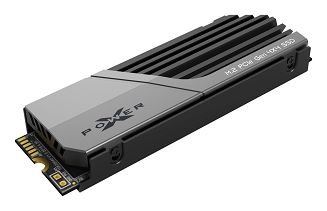 SSD Silicon Power XS75 1TB M.2 Gen4 NVMe 7000/6000 MB/s with Heatsink (SP01KGBP44XS75S5) - 3