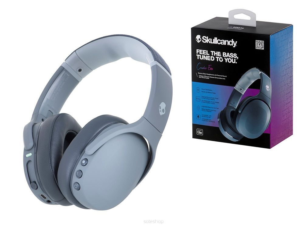 słuchawki Skullcandy Crusher Evo Wireless Chill Grey