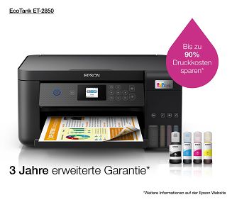 Drukarka Epson EcoTank ET-2850 3w1-Tintenstrahl A4 WiFi/WLan Duplex - 16