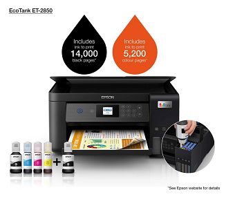 Drukarka Epson EcoTank ET-2850 3w1-Tintenstrahl A4 WiFi/WLan Duplex - 11