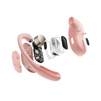 Słuchawki bezprzewodowe douszne Shokz OpenFit Air różowe - 4