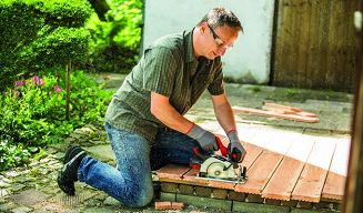 Einhell TE-CS 18/165-1 Li - Solo 16,5 cm Czarny, Czerwony, Srebrny 4200 RPM - 3