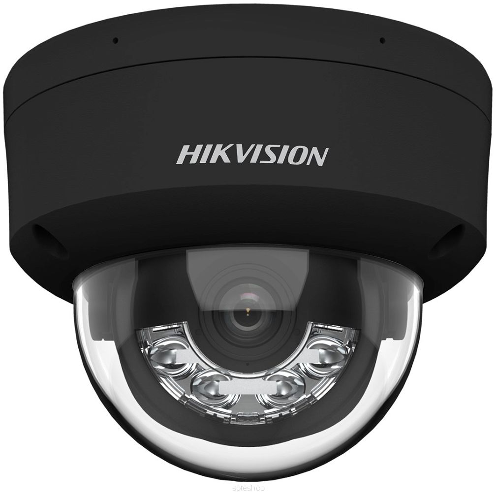 Hikvision Pro Series with AcuSense DS-2CD2183G2-LIS2U(2.8MM)(BLACK) kamera przemysłowa Douszne Kamera bezpieczeństwa IP Wewnętrz i na wolnym powietrzu 3840 x 2160 px Sufit / Ściana