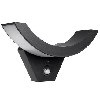 MACLEAN LAMPA LED Z CZUJNIKIEM RUCHU NA PODCZERWIEŃ 800LM 10W IP54 KOLOR CZARNY MCE290 B - 10