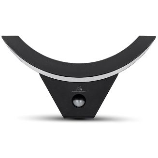 MACLEAN LAMPA LED Z CZUJNIKIEM RUCHU NA PODCZERWIEŃ 800LM 10W IP54 KOLOR CZARNY MCE290 B - 3