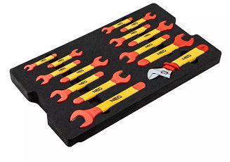 Skrzynia serwisowa elektryka Neo Tools 52 sztuki w 22