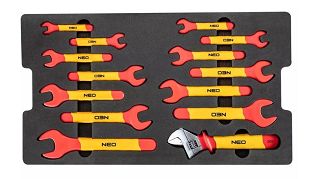 Skrzynia serwisowa elektryka Neo Tools 52 sztuki w 22