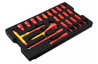 Skrzynia serwisowa elektryka Neo Tools 52 sztuki w 22