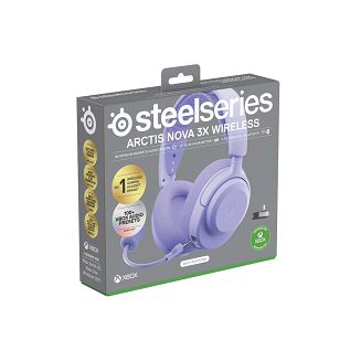 Słuchawki Steelseries Arctis Nova 3X Wireless for Xbox, Levander - 18