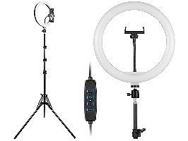 TRACER LAMPA PIERŚCIENIOWA RING 30CM STATYW - 6