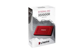 KINGSTON DYSK SSD 1000G PORTABLE XS1000R RED - 6